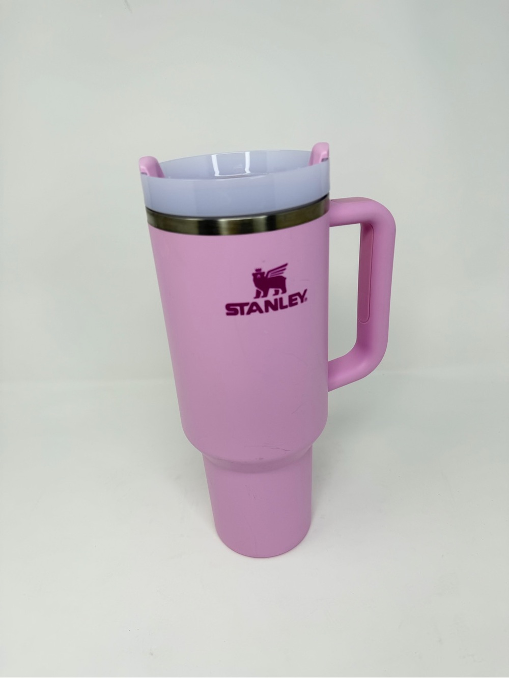 Stanley Pink Insulated Travel Mug with Handle